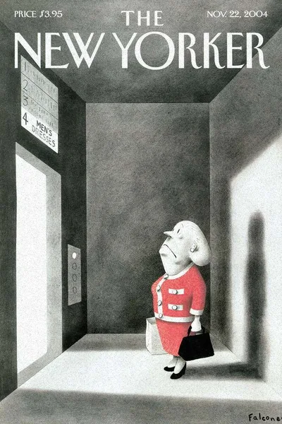 Постер с обложкой The New Yorker 22.11.2004