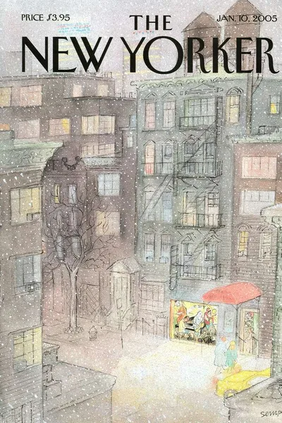 Постер с обложкой The New Yorker 10.01.2005