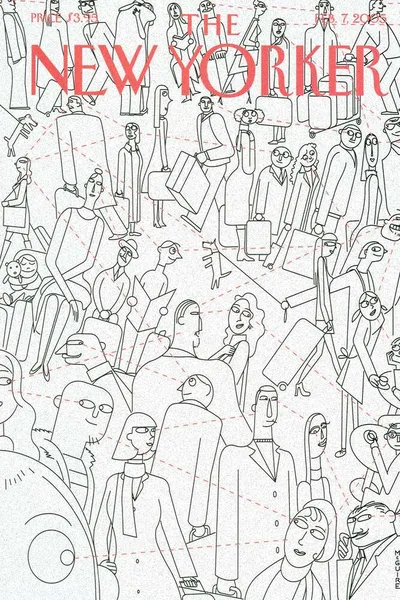 Постер с обложкой The New Yorker 07.02.2005