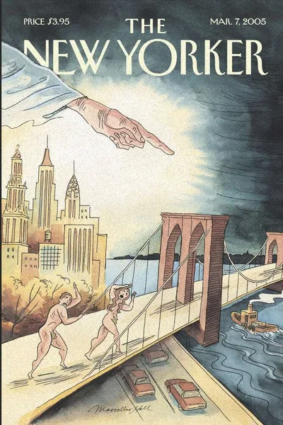 Постер с обложкой The New Yorker 07.03.2005