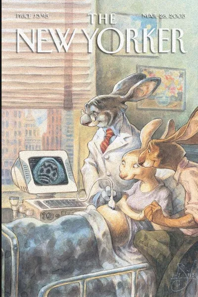 Постер с обложкой The New Yorker 28.03.2005