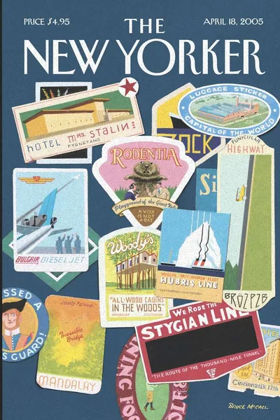 Постер с обложкой The New Yorker 18.04.2005