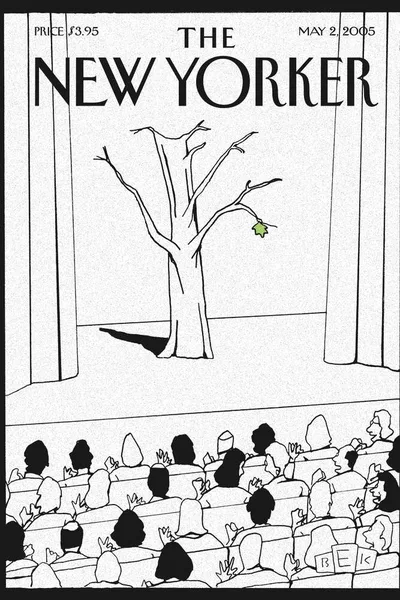 Постер с обложкой The New Yorker 02.05.2005