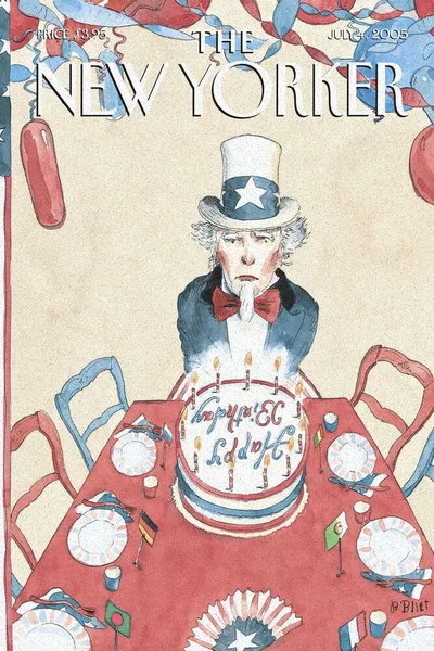 Постер с обложкой The New Yorker 04.07.2005