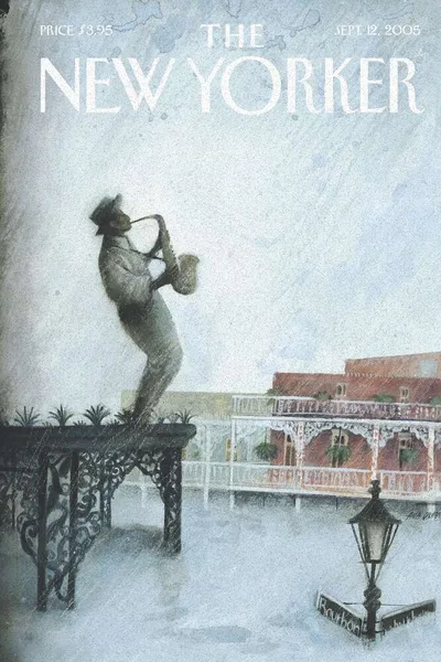 Постер с обложкой The New Yorker 12.09.2005
