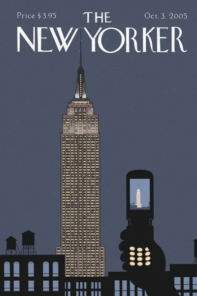 Постер с обложкой The New Yorker 03.10.2005