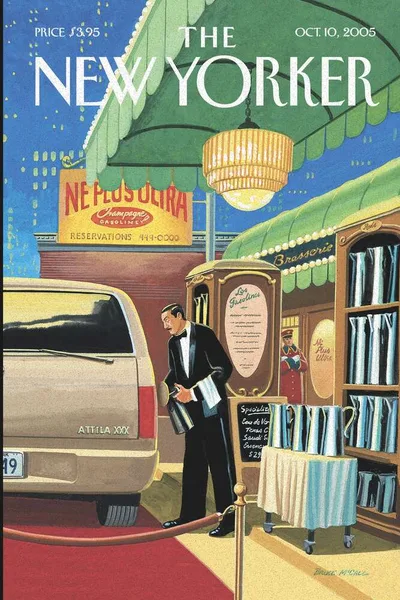 Постер с обложкой The New Yorker 10.10.2005
