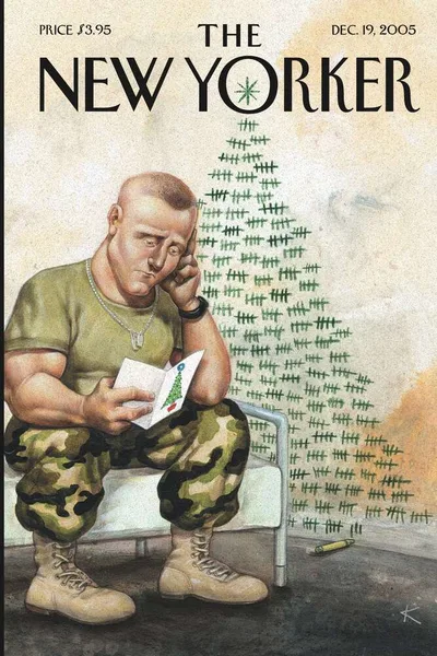 Постер с обложкой The New Yorker 19.12.2005