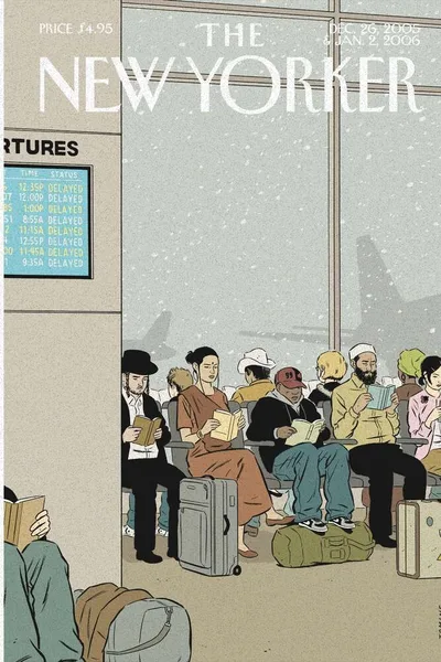 Постер с обложкой The New Yorker 26.12.2005