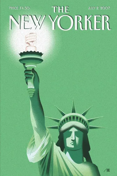 Постер с обложкой The New Yorker 02.07.2007