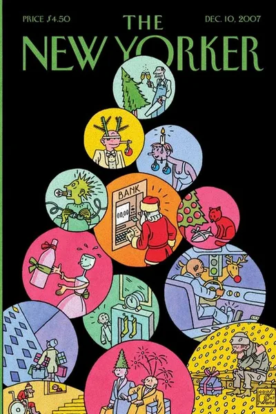 Постер с обложкой The New Yorker 10.12.2007