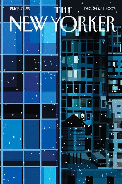 Постер с обложкой The New Yorker 24.12.2007
