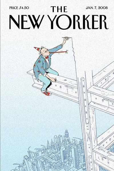 Постер с обложкой The New Yorker 07.01.2008