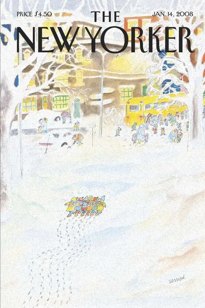 Постер с обложкой The New Yorker 14.01.2008