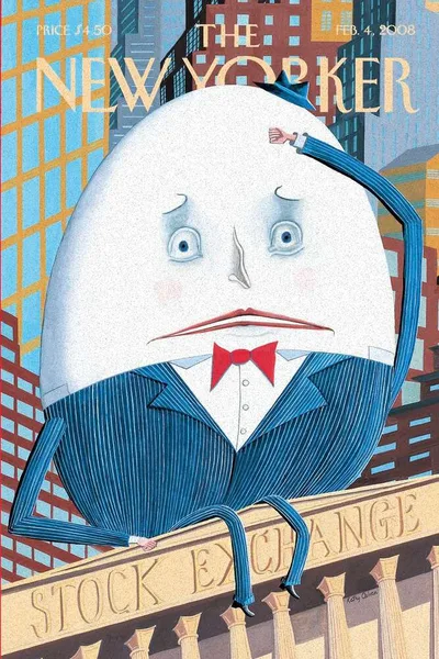 Постер с обложкой The New Yorker 04.02.2008