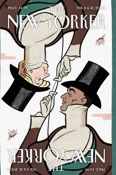 Постер с обложкой The New Yorker 11.02.2008