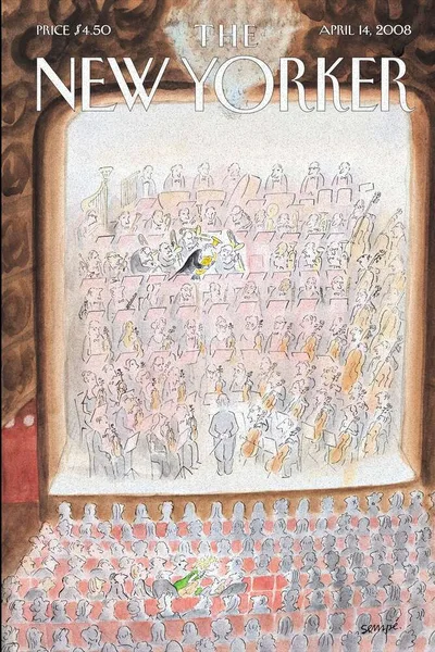Постер с обложкой The New Yorker 14.04.2008