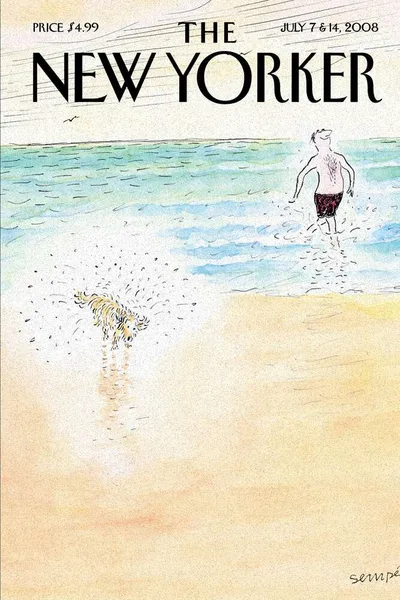 Постер с обложкой The New Yorker 07.07.2008