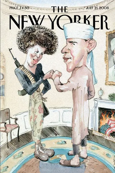 Постер с обложкой The New Yorker 21.07.2008