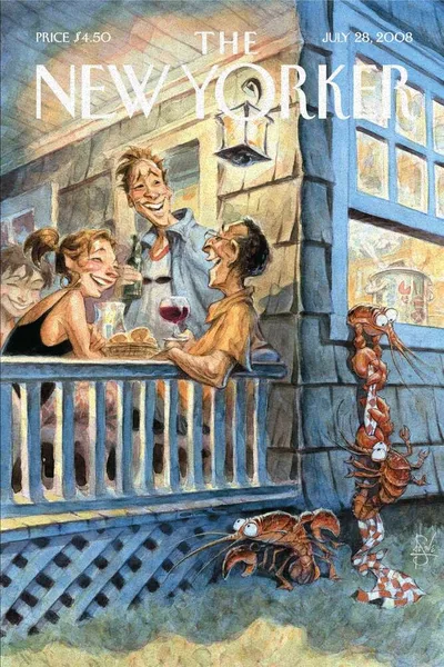 Постер с обложкой The New Yorker 28.07.2008