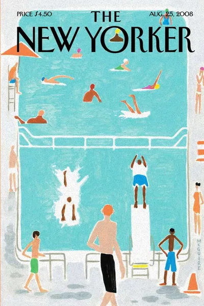 Постер с обложкой The New Yorker 25.08.2008