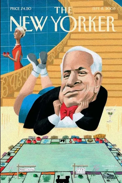 Постер с обложкой The New Yorker 08.09.2008