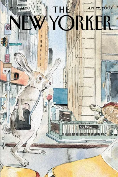 Постер с обложкой The New Yorker 22.09.2008