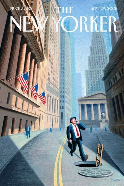 Постер с обложкой The New Yorker 29.09.2008