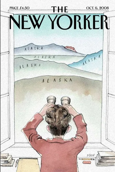 Постер с обложкой The New Yorker 06.10.2008