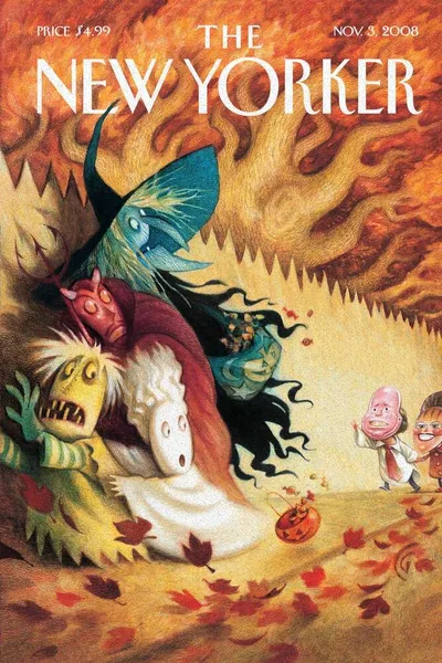 Постер с обложкой The New Yorker 03.11.2008