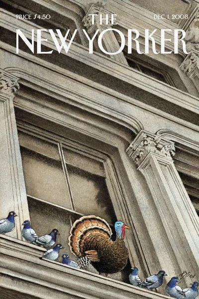 Постер с обложкой The New Yorker 01.12.2008