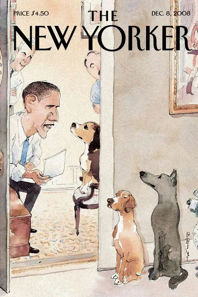 Постер с обложкой The New Yorker 08.12.2008