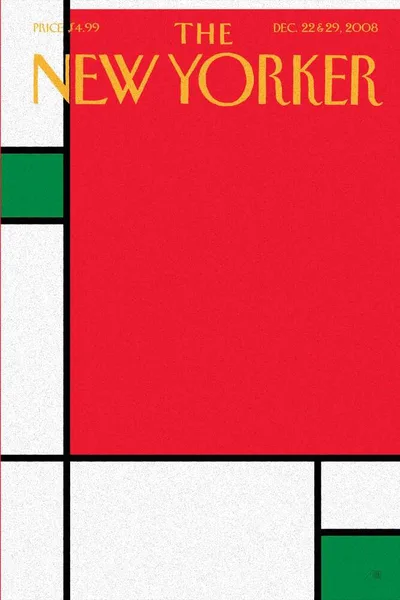 Постер с обложкой The New Yorker 22.12.2008