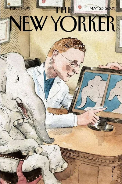 Постер с обложкой The New Yorker 25.05.2009