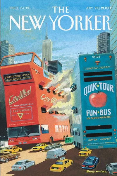 Постер с обложкой The New Yorker 20.07.2009