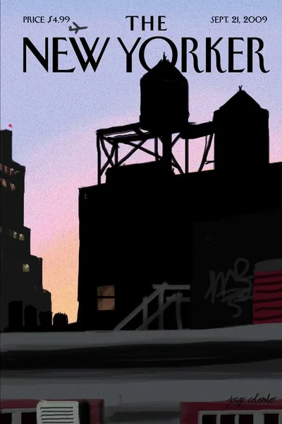 Постер с обложкой The New Yorker 21.09.2009