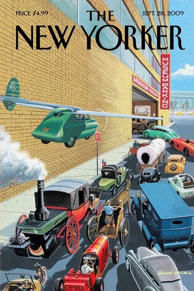 Постер с обложкой The New Yorker 28.09.2009