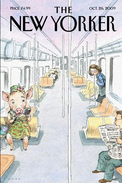 Постер с обложкой The New Yorker 26.10.2009