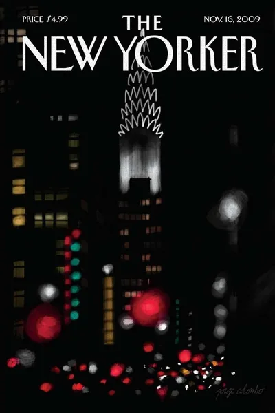 Постер с обложкой The New Yorker 16.11.2009