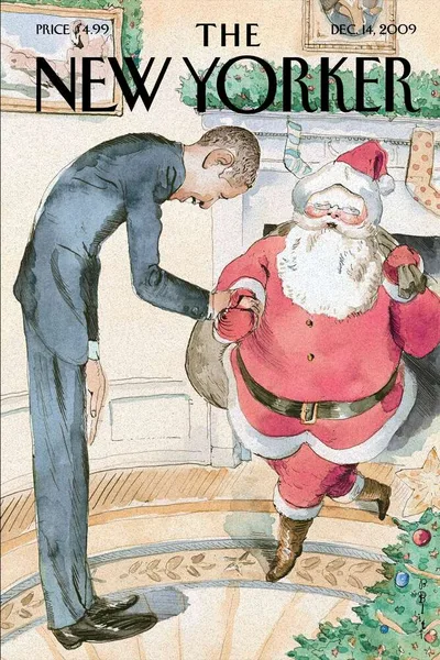 Постер с обложкой The New Yorker 14.12.2009