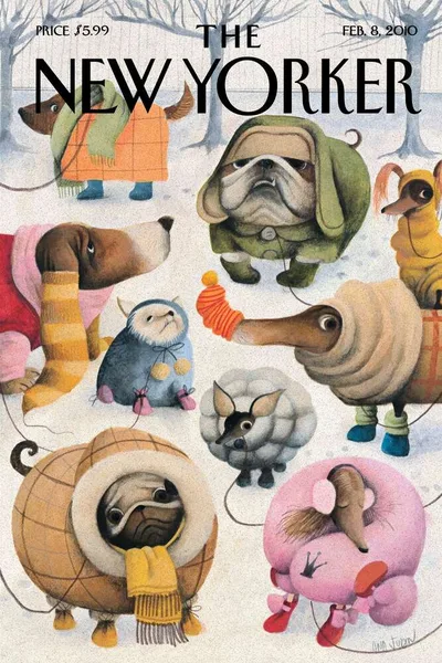 Постер с обложкой The New Yorker 08.02.2010