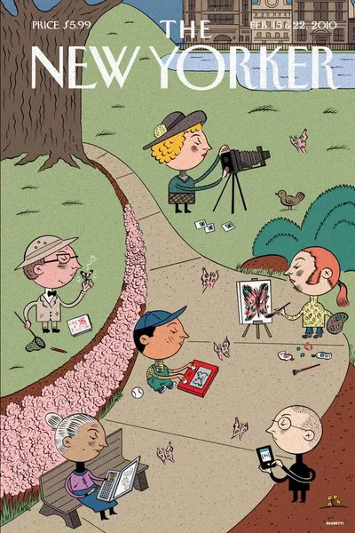 Постер с обложкой The New Yorker 15.02.2010