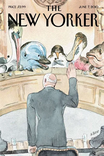 Постер с обложкой The New Yorker 07.06.2010