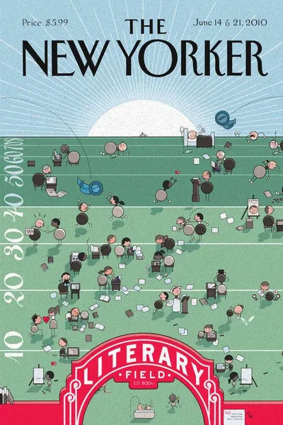 Постер с обложкой The New Yorker 14.06.2010