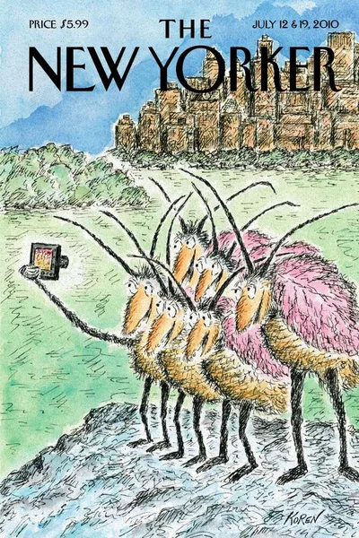 Постер с обложкой The New Yorker 12.07.2010