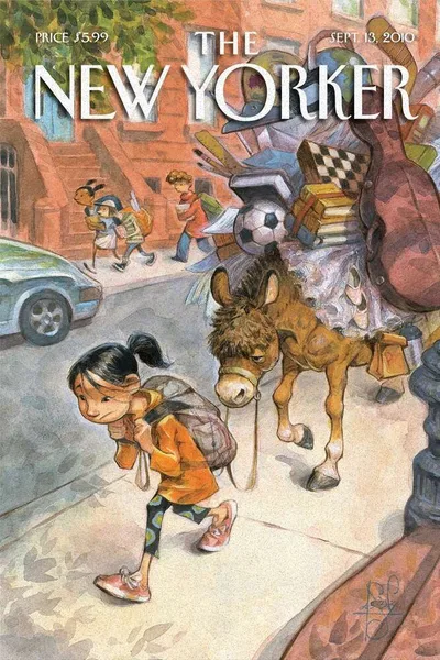 Постер с обложкой The New Yorker 13.09.2010