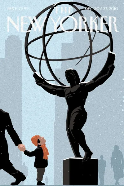 Постер с обложкой The New Yorker 20.12.2010