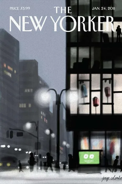 Постер с обложкой The New Yorker 24.01.2011
