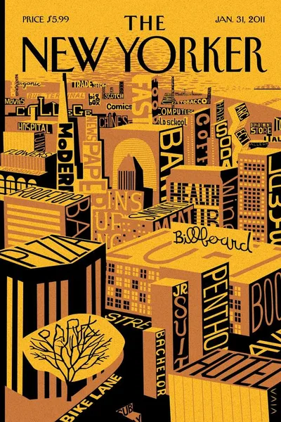 Постер с обложкой The New Yorker 31.01.2011