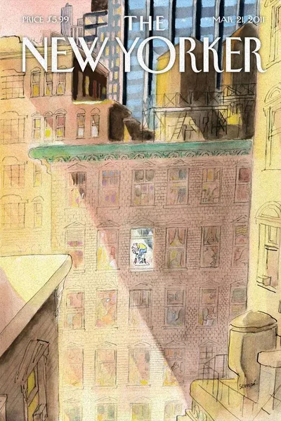 Постер с обложкой The New Yorker 21.03.2011